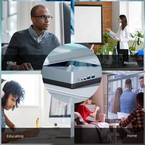 Minipc Cybergeek Nano Win 11 Pro, Intel N5095a De Cuatro Núc