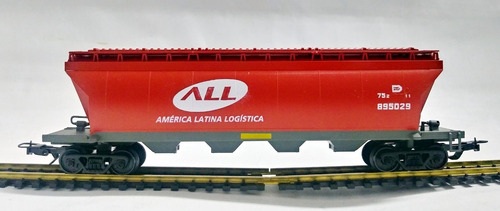 Imagen 2 de 5 de Vagón Tolva All Con Accesorios - Frateschi H0 2205 (brasil)