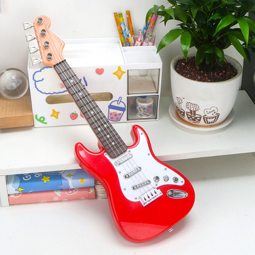 A Juguete De Guitarra For Niños, Guitarra Eléctrica 4 Cuer