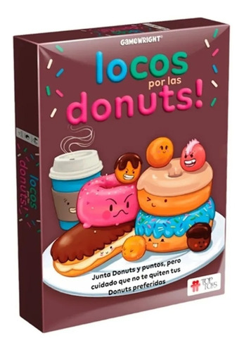 Juego De Cartas Locos Por Las Donuts Original Top Toys