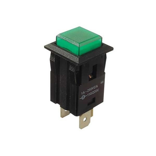 Chave Margirius | 31123 | 3 Term. X Push Button - Verde