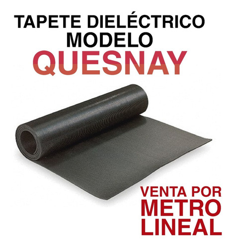 Tapete Dieléctrico Medida 0.90 M Ancho X 10.00 M Largo,