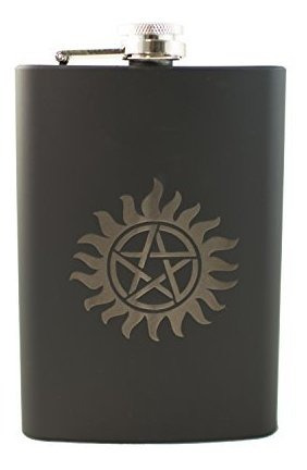 Flask Negro 8 Oz Anti-possession L1