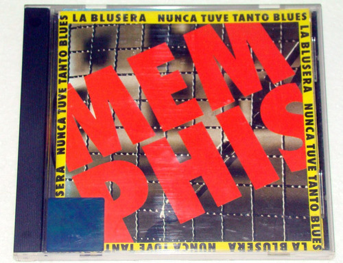 Memphis La Blusera Nunca Tuve Tanto Blues Cd Argentino