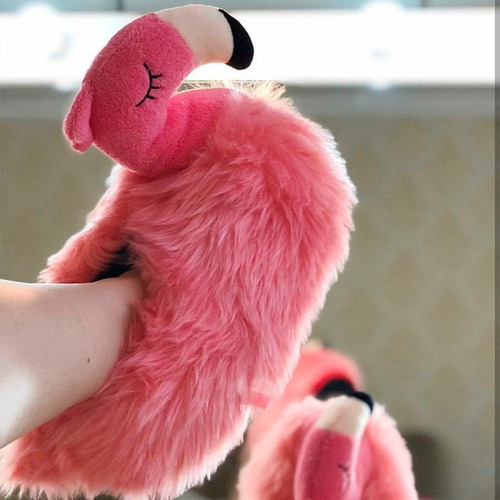 Imagem 3 de 7 de Pantufa 3d Flamingo Solado Borracha Tamanho 37 A 39 - Ricsen