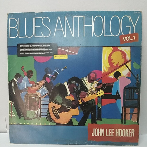 Lp John Lee Hooker - Blues Anthology Vol 1 - Com Encarte Exx