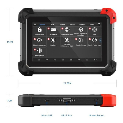 Imagen 6 de 10 de Xtool Ez400pro Escaner Automotriz Profesional Todos Los Sist