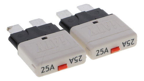 Imagen 6 de 8 de 4x Fusible 28v 20a 25a Disyuntor De Cuchillas Automotrices