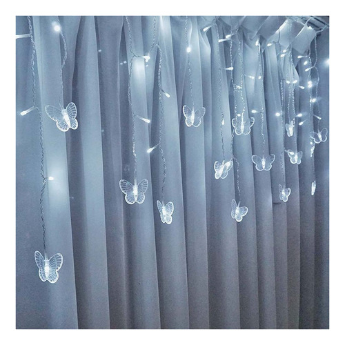 Luz Impermeable Decorativa Led En Forma De Mariposa
