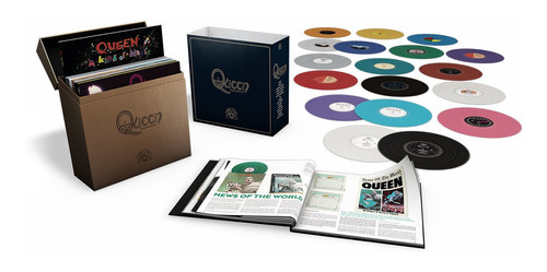 Queen Complete Studio 17 Vinyl Uk Import Box Set Lp Vinilo