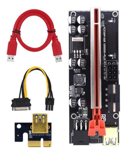 1 Tarjeta Elevadora Pci-e Pcie Mejorada Ver009s Ver 009s Usb