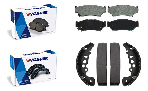 Kit Balatas Delantera Traserat Wgnn Tracker 4ps 4x4 2000