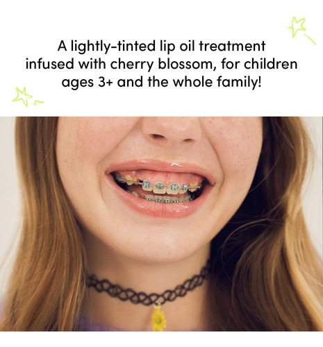 Brillo De Labios Evereden Kids Tinted Sakura Vegan Para Niño