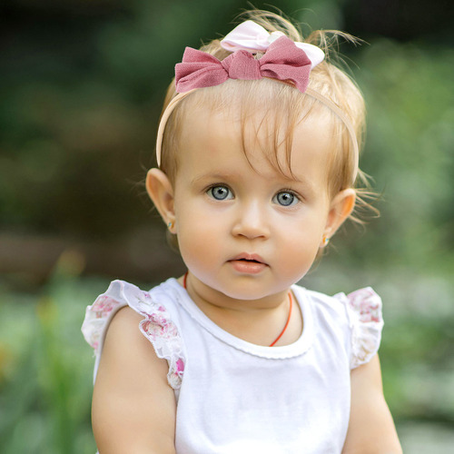 3pcs Baby Headbands Toddlers Bow Headbands Kids Hair Bands