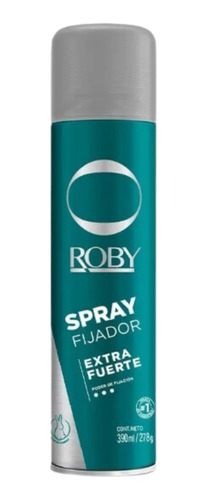 Spray Fijador Roby Extra Fuerte 390ml Peluqueria Lefemme