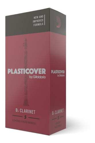 Palheta Plasticover Clarineta - Todas As Numerações - 1 Uni.