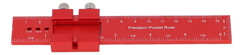Régua De Marcenaria Rule, 160 Mm De Comprimento, Escala Métr