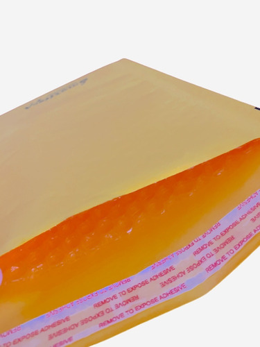 Sobre Burbuja #0 Smarttech Envios Papel Kraft 17x24cm 250pz Amarillo