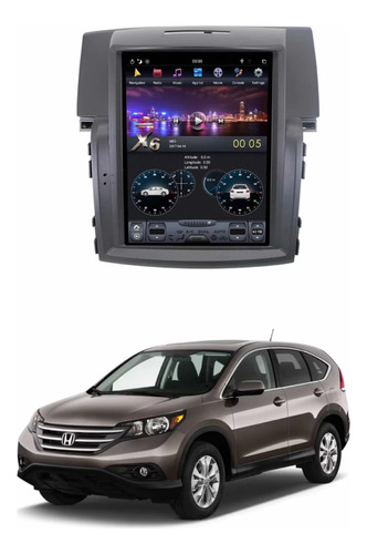 Multimedia Tesla Honda Crv Carplay Android Auto 4 Gb Ram 64