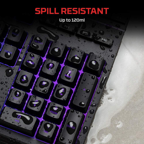Teclado Gaming Hyperx Alloy Core Rgb Membrane Black