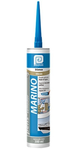 Sellador Hibrido  Pennsylvania Marino Color Blanco 300ml  