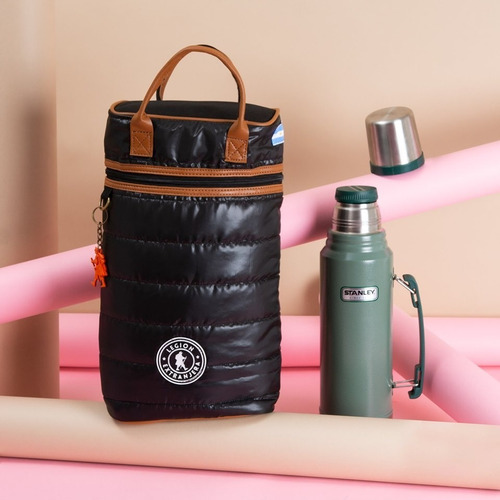 Mochila Matera Pampa Diamond Negro Legion Extranjera