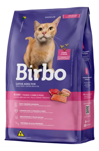 Alimento Gato Adulto Birbo Mix 25 Kg +