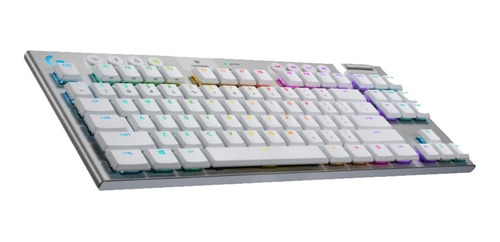 Teclado Mecanico Logitech G915 Tkl Wireless Rgb White