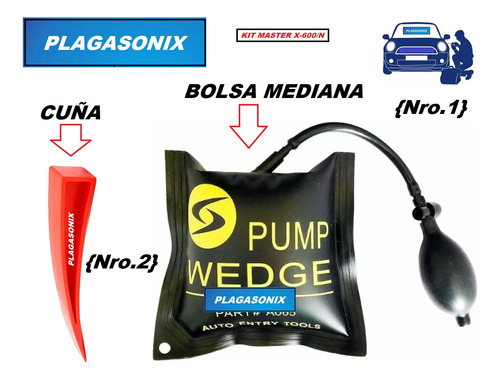 Ganzua Kit Cerrajeria Automotor Master X-600/n Puertas