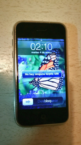 Celular Iphone 2g Original 1 Generación Excelente Estado Plateado