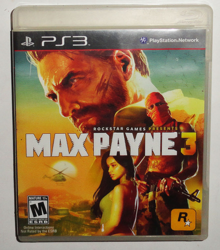 Max Payne 3 Ps3 Español Fisico - Local
