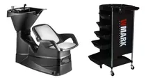 Comprar Combo Carro Ayudante Wmark + Lavacabeza Champ Peluqueria