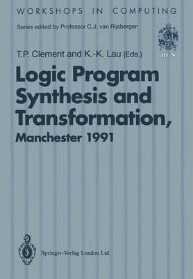 Libro Logic Program Synthesis And Transformation - T.p. C...