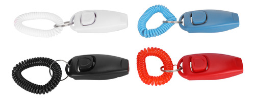 4 Piezas 2 En 1 De Clicker Y Silbato De Recuperación Para