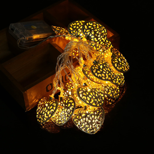 Cadena De Luces Para Fiestas, 2,5 M, 20 Led, Con Forma De Co