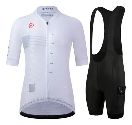 comprar Conjunto De Jersey Y Shorts De Ciclismo Para Mujer, Transpir