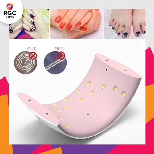 Imagen 3 de 9 de Cabina Led Uv Sun Secador Pies Manos Semi Permanente Manicura Gel Esculpidas Decoración Esmaltado Clasico Y Semi