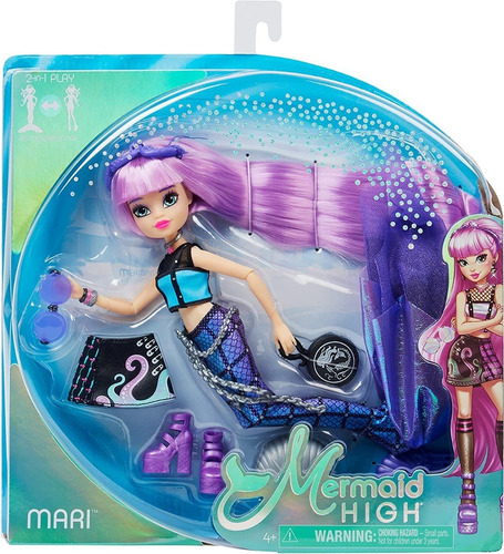 Mermaid High Mari Deluxe Muñeca Sirena 2 En 1 Nueva Sellada