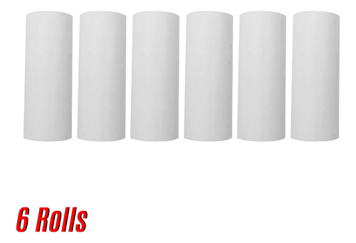 Impresora Térmica De Papel, 6 Rollos Para 80x30 Mm