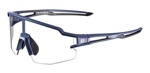 Imagen 4 de 6 de Gafas Ciclismo Mtb Ruta Fotocromáticas Rockbros 10174 Azul