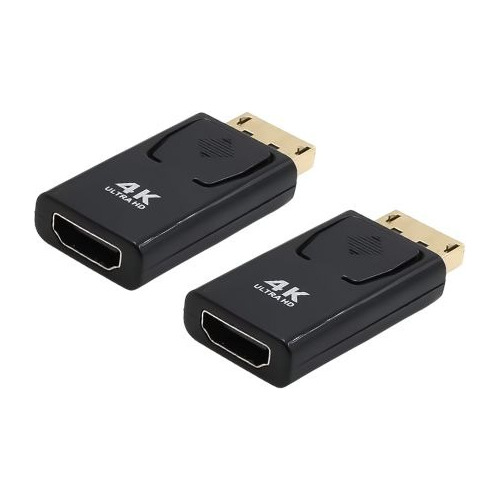 Adaptador Displayport A Hdmi Dp A Hdmi Full Hd 4k X 2 Unid