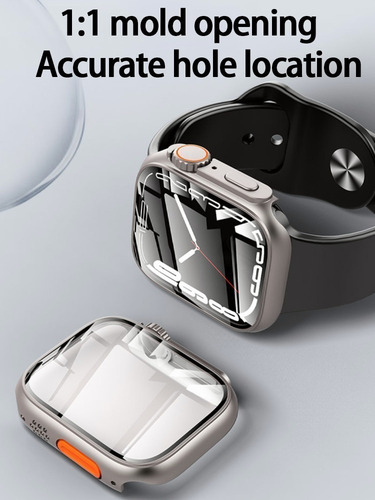 Funda Y Cristal Para Apple Watch Band Series 8 7 Upgrade To