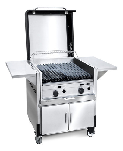 Parrilla A Gas Sauce Cook & Food 60 Cm Acero Inox - Tst