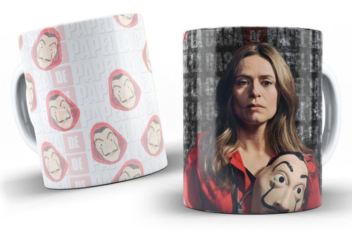 Imagem 2 de 10 de Canecas Personalizadas La Casa De Papel !!!!