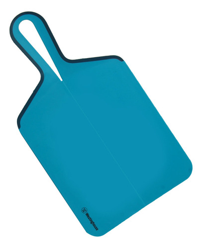 Tabla De Picar Plástico Plegable Azul 21.5cm X 39cm X 0.5cm Liso