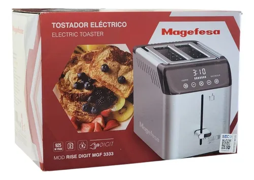 Tostador Digital Eléctrico Magefesa Rise Digit Mgf3333