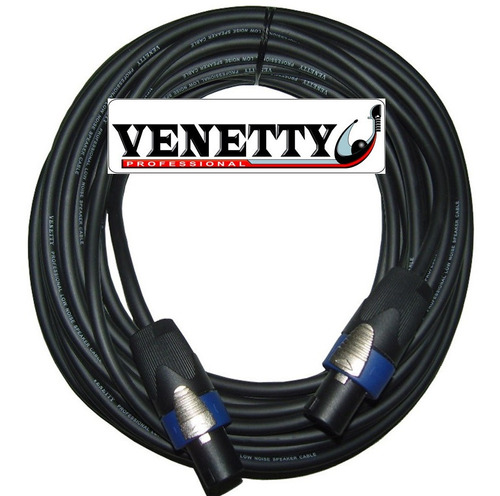 Cable Venetty Speakon De 15m Calibre 2x16 - 100% Cobre