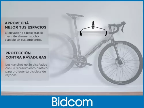 Soporte Cuelga Bicicleta Fad Rueda De Costado