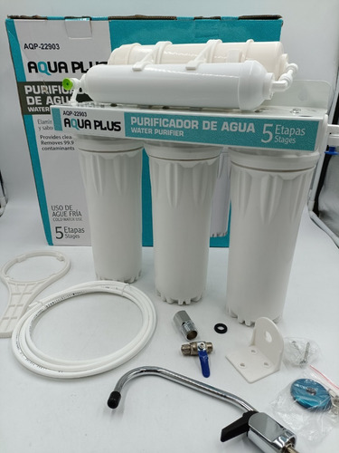 Filtro Purificador De Agua Osmosis Inversa 5 Etapas