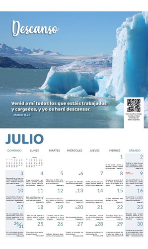 Imagen 3 de 4 de Calendario Cristiano 2022 Regalos De Dios X 10 Unidades
